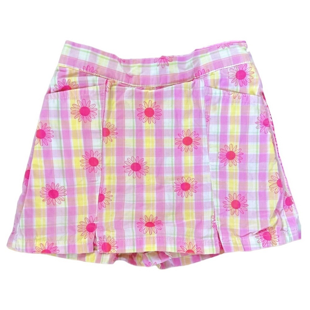 Vintage Carter’s Floral Plaid Girly Skort 4T